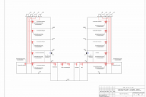 Музейный комплекс. Принципиальная схема противодымной защиты