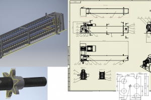Подъёмный механизм "цепного" типа груз-сть до 2-х тон.