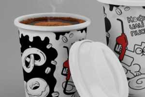 Стаканчик дизайн этикетки для GP Vympel