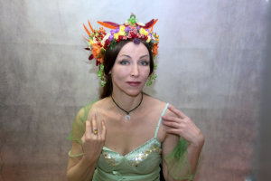 Цветочная диадема лесной феи