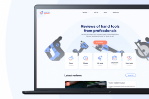 Сайт рейтинга ручных инструментов CMS WordPress