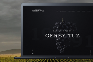 Верстка сайт для aгрофирмы "Герей-Тюз"