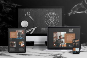 Дизайн сайта барбершопа