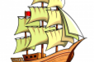 корабль, вектор