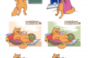 Персонаж для сайта, конкурсная работа.