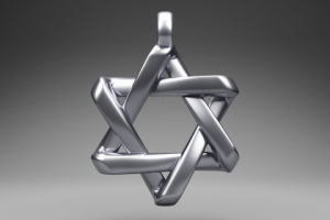 Кулон "Звезда Давида"