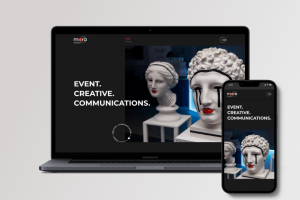 Landing page для Event-агенства MARA STUDIO