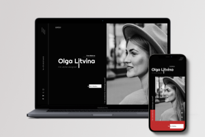 Сайт-портфолио для UX/UI дизайнера