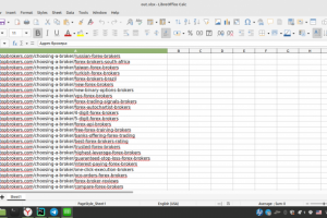 Парсер трейдеров с многоязычного сайта в Exel