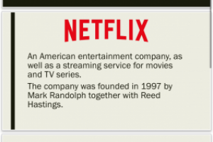 История Netflix