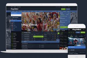 Pay24Bet. Интерфейс и дизайн сайта ставок