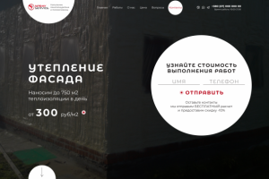 Дизайн сайта (LP) spray-service