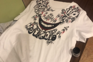Роспись футболки