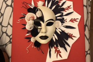 Венецианская маска(макет)