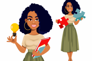 Деловая женщина африканка