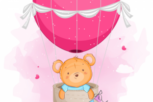 Влюбленный мишка