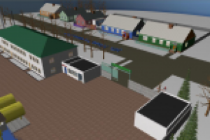 Предприятие в районе города