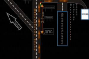 Разработка схемы проезда