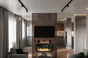 Кухня-гостинная