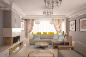 Загородный дом - гостиная