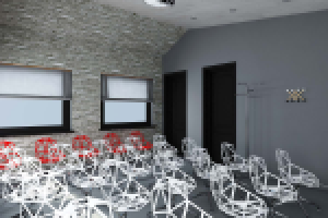 Презентационная комната для автомобильного салона