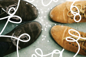 Плакат для выставки "Диалог"