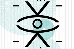 Плакат для выставки "Диалог"