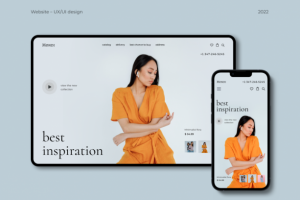 Интернет-магазин женской одежды. Английская версия.