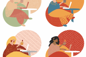 Набор изображений из серии