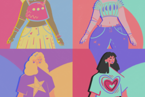 Набор Арт персонажей 4 шт