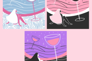 Набор артов 3 шт из серии