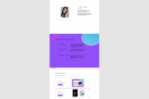 Создание сайта портфолио.