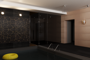 Бассейн вид 2