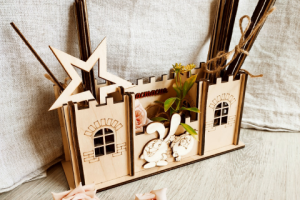 Макет органайзера лазерная резка