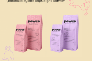 Айдентика бренда кормов для кошек