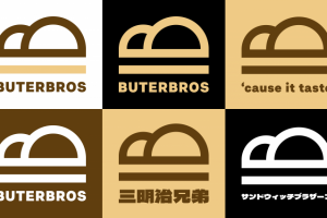 Логотип для сети стритфудов Buterbros