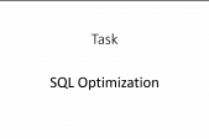 SQL optimization