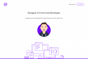 Сайт портфолио