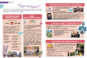 часть верстки детского журнала