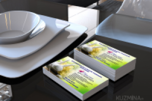 дизайн визитки