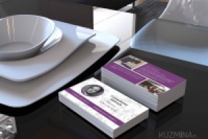 дизайн визитки