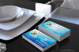 дизайн визитки