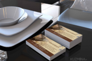 дизайн визитки