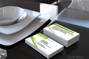 дизайн визитки