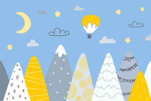 ночные горы