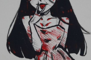 арт в традишке гуашью