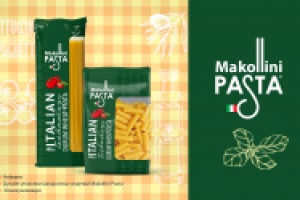 Дизайн упаковки макарон Makollini Pasta