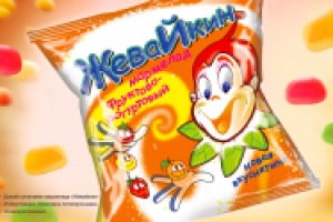 Дизайн упаковки мармелада «Жевайкин».