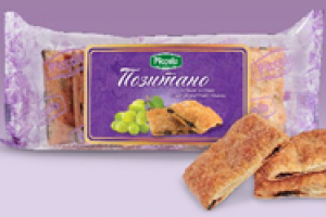 Серия этикеток кондитерских изделий.