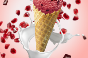 Плакат мороженого